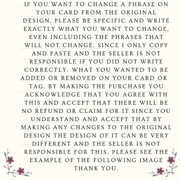 Thank You Card - Picture 6 of 13